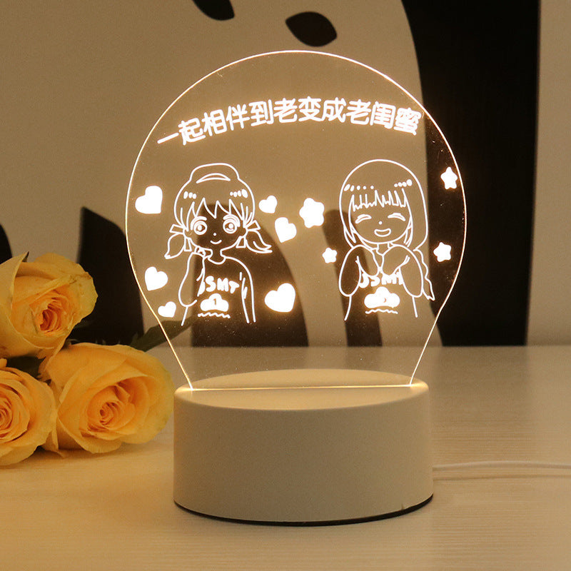 3D Holographic Lamp