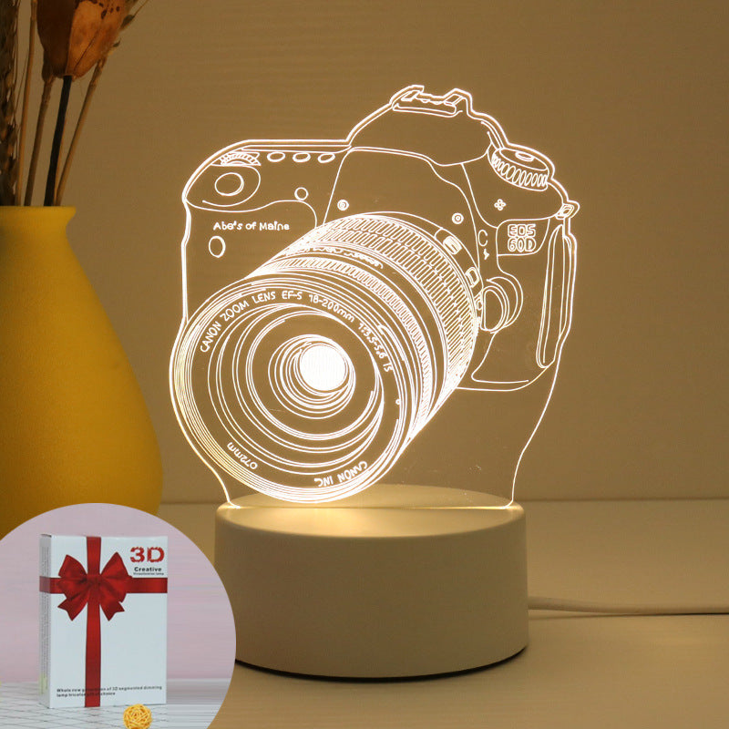 3D Holographic Lamp