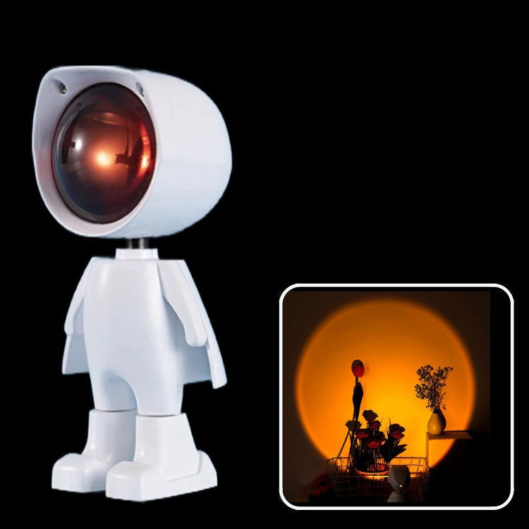 Mini Robot Sunset Projector Light