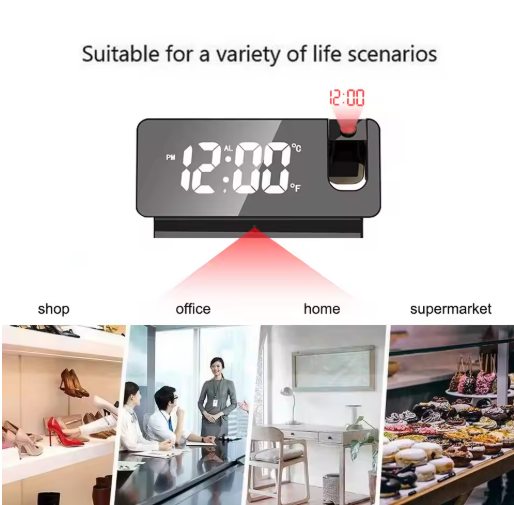 Projection Alarm Clock