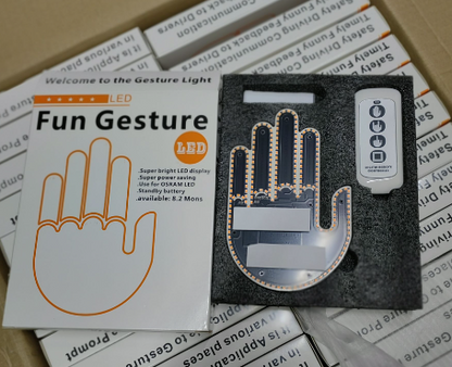 Hand Gesture LED Lights for Cars