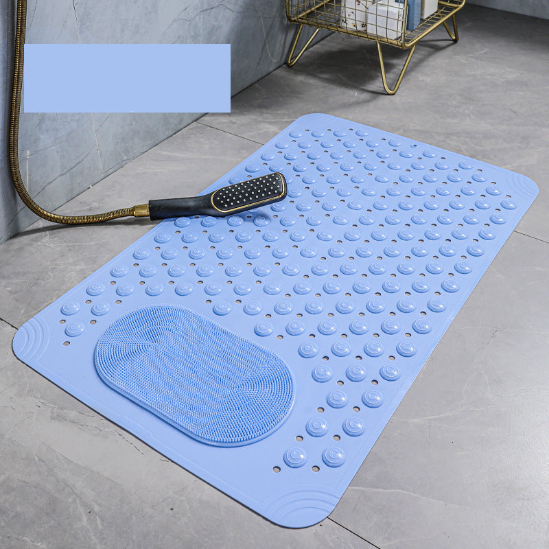 Non-Slip Bath Mat with Brush